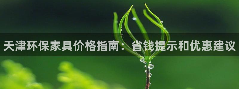 杏耀注册开户：天津环保家具价格指南：省钱提示和优惠建议